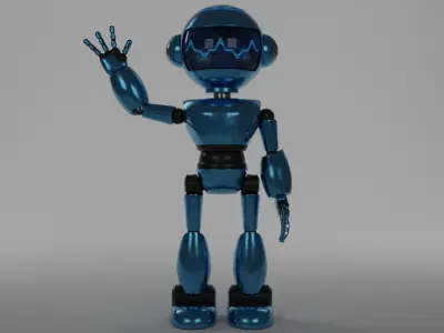 Robot 3D model 39
