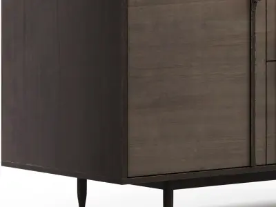 Hooker Wormy Maple 3D model