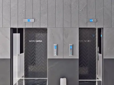 Elevator Kahman collect 3  3D model