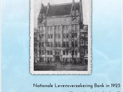 Nationale Levensverzekering Bank Rotterdam Netherland - Modern W 3D print model
