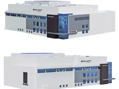 Santa Cruz Mall California 3D model