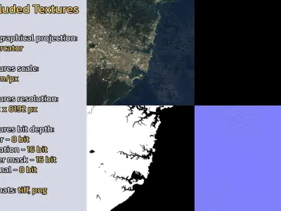 Sydney Australia City Landscape 3D Model 3D model