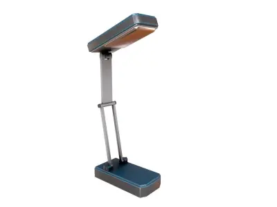 Table Lamp Torch Low-poly 3D model