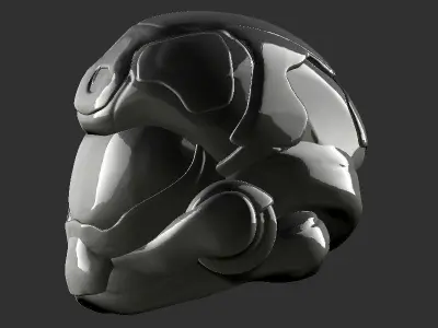 Sci Fi Helmet 3D print model