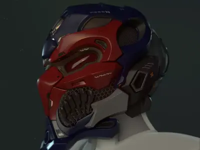 Helmet 022 02 3D model