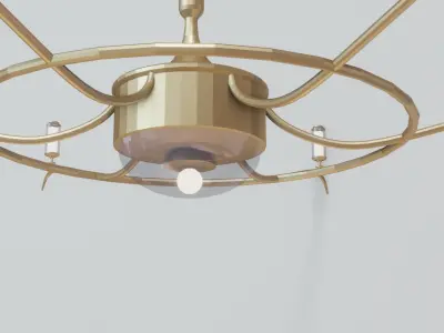 Bespoke Chandelier Free 3D model