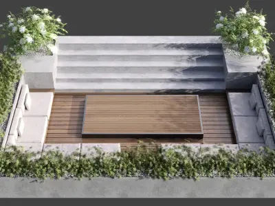 SITTING AREA NO16 A 3D model