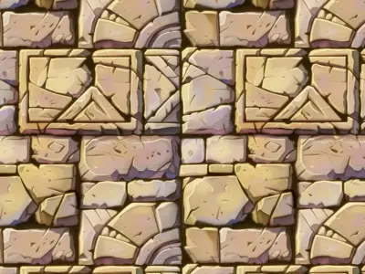 Stylized Floor Seamless Texture Texture 14