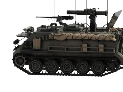 M113 armored personnel carrier 3D model