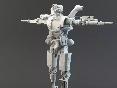 PathFinder V2 Apex Legends LowPoly  3D model