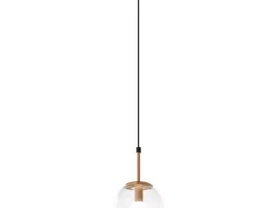 Chandelier VITALUCE Pilar gold 1xE14 max 40W 3D model
