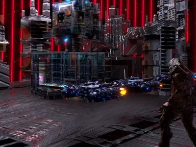 City monster Texture