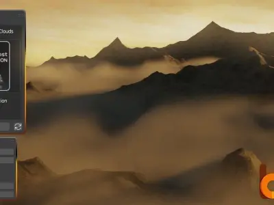 VDB Loops - Blender Addon with VDB Light Pack 3D model