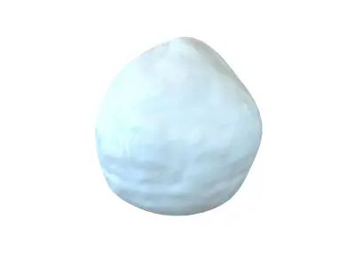 Snowball v1 004 Low-poly 3D model