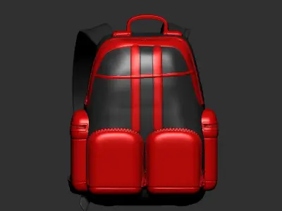 backpack sculpt 3d printable  3D model