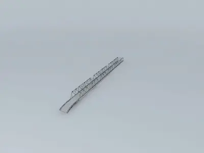 Iron Bridge of the Carrack Free 3D model