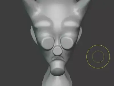 Sad Looking Creature 3D model