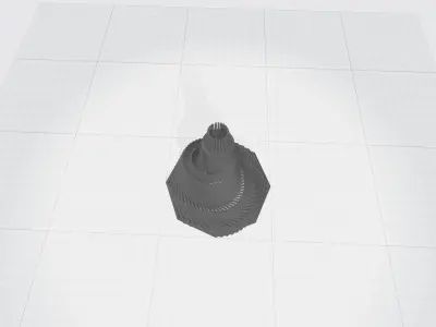 hanging butter lamp 3D print model