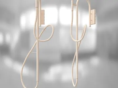 Rerannah Wall Light 3D model