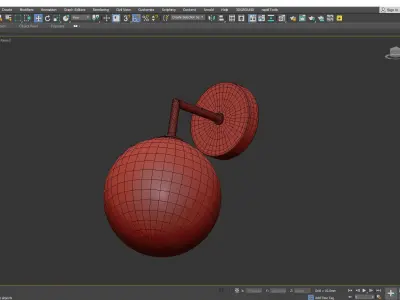 Lumion Estelle sconce Low-poly 3D model
