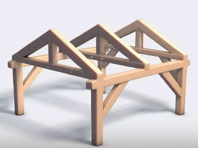 Timber Framing 3D print model