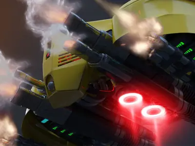 alien drone 3D model