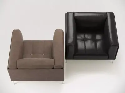 Rod Armchair 3D model