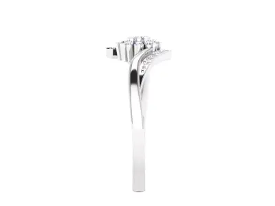  Women Ring Render 3dm STL MTL SLC JCD OBJ FBX Details 3D print model 33