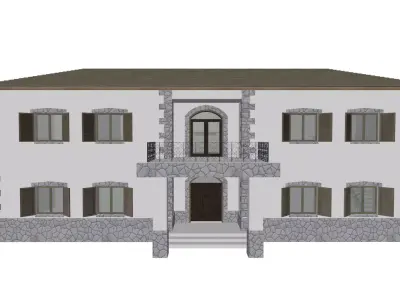 Casa del Sindaco - Old Italian House 3D model