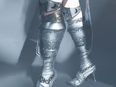 Witch Armor for G8.1 Female and Genesis 9 - dForce