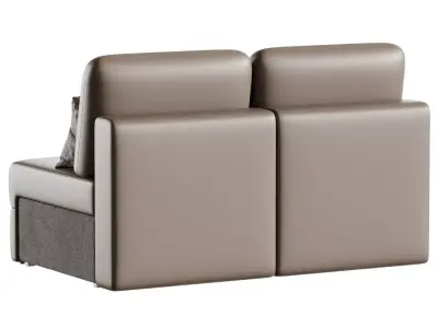 Straight sofa Polan 3D model