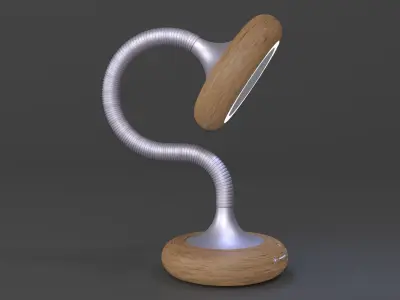 Speaker lamp 3D model