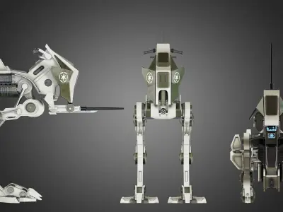 Star Wars AT-RT Walker  3D model