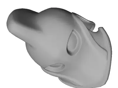 Lego DrFate Helmet 3D model