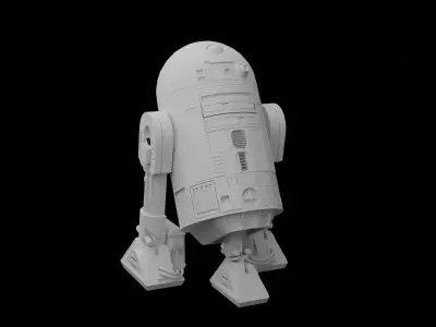 R2-D2 star wars r2d2 3D model