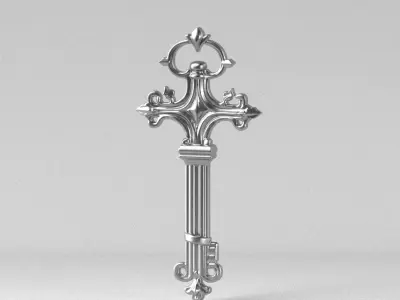 A Key 3D print model