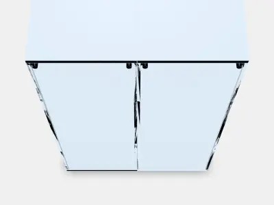 BESTA Storage combination with doors 35 Low-poly 3D model