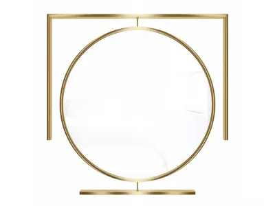 Mirror in a metal frame GZ-M1063 3D model
