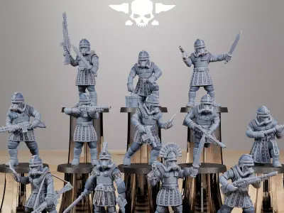 GrimGuard Vexillatio 3D print model