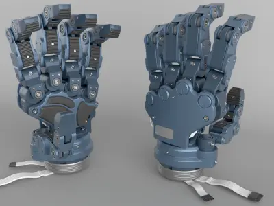  Robot Android Hand   3D model