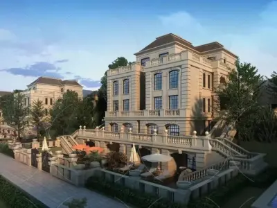 Europe Style Villa  3D model