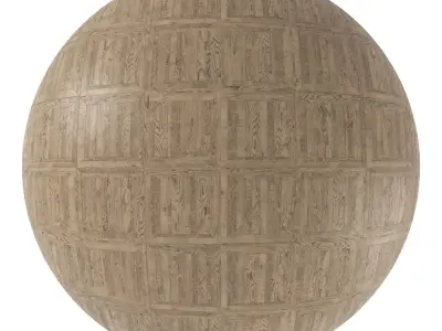 Parquet - Laminate - Wooden floor 4 in 1 3D model