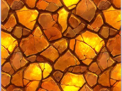 Stylized Gold Seamless Texture Texture