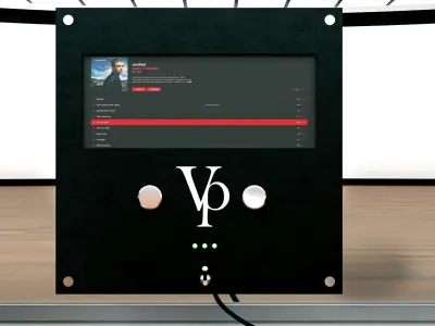 Transparent audio system 3D model