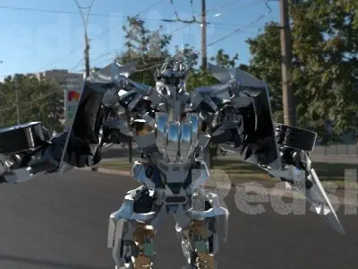 Transformer sideswipe - TF Series 3D model