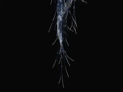 Pendant light - Crystal Twilight 3D model