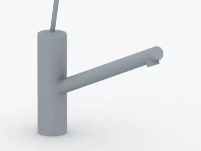 1656 - Water Tap Low-poly 3D model