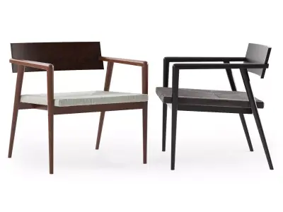 Dormitio Lounge Chair 3D model