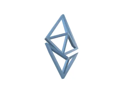 Ethereum 2 v2 002 Low-poly 3D model
