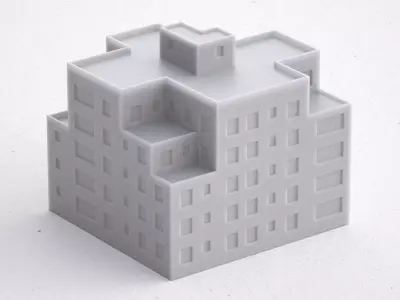 3D Print miniature building RB-US-NY-045 3D print model
